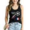 Women's Sleeveless Athletic Tank Top Lightweight Breathable Running Vest Sports Gym Workout Shirt for Fitness Training