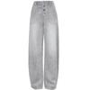 Women's High-Waist Wide-Leg Banana Jeans