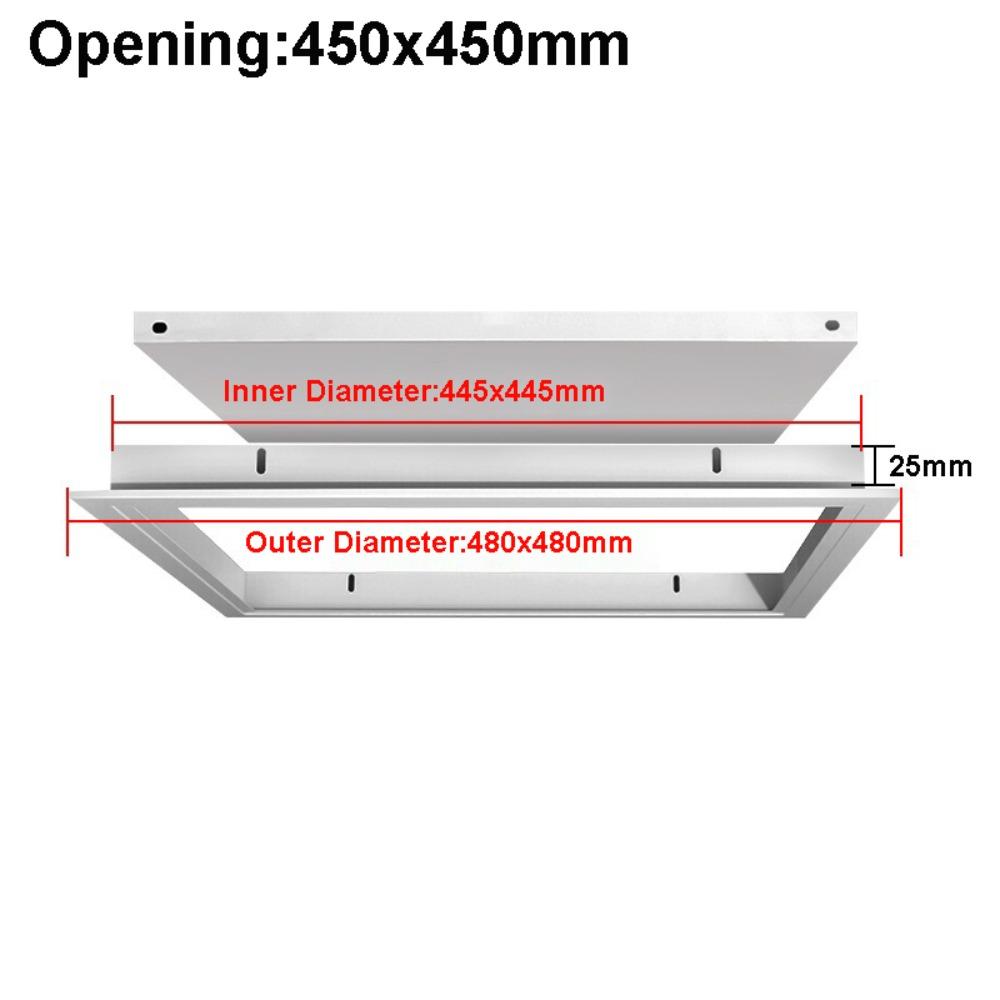 Aluminum Alloy Access Door Removable Ceiling Panel Rust Resistant Access Panel