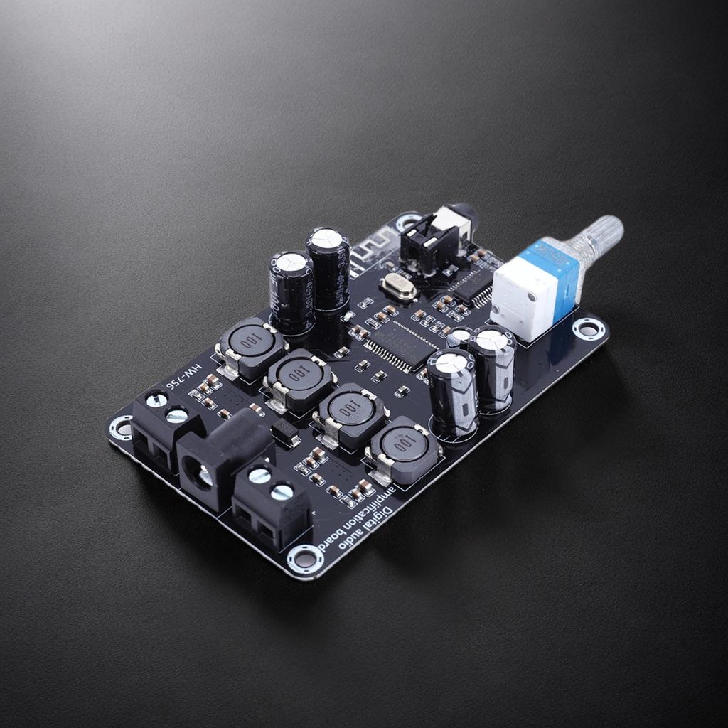 TPA3118D2 50W+50W Digital Audio Power Amplifier Board Bluetooth-Compatible 5.0 Digital Power Amplifier Board DC12-24V