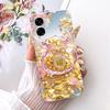 Do Oppo A6x A6s A6 4G 5G / Oppo A6T Pro 4G Tylna Klapka Girly Fashion Luksusowe Malowane Etui na Telefon Przezroczysty Miękki Silikonowy Zderzak