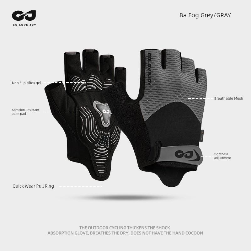 Climbing BEL EDEN Summer Cycling Gloves Half Finger Shock Absorption Mountain Road Bicycle Gloves Men's and Women's Cycling Sports Equipment