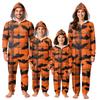 Halloween Print Familie Matchende hette Langermet Jumpsuit Set