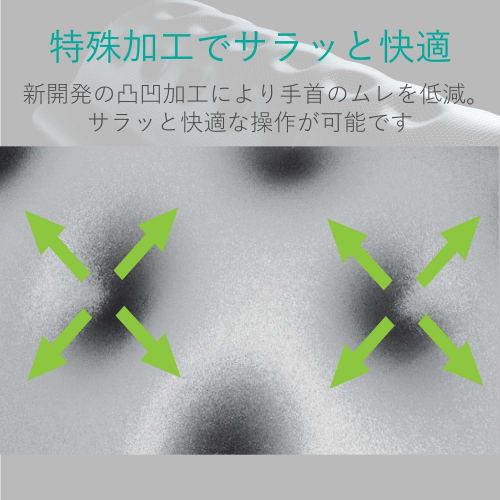 Elecom Dispersion, Ventilation Wrist Rest Fatigue Reduction "COMFY" Short Polyurethane Black MOH-013BK