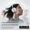 TONEMAC H6 Hi-Res Wireless Active Noise Cancelling Over-Ear Headphones