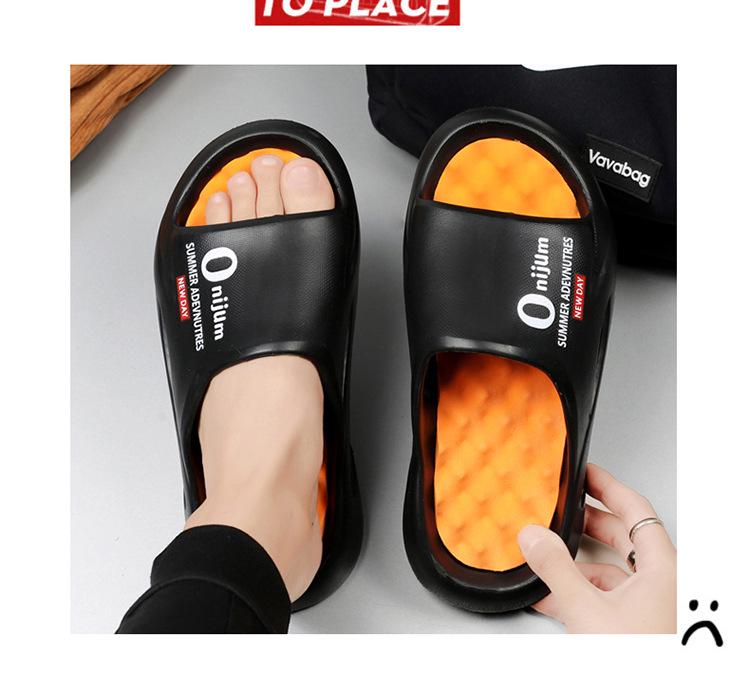Men's Dual-Use Summer Sports Sandals, Casual Massage Beach Slippers
