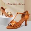 Women Latin Salsa Dance Shoes Practice Shoes Ballroom Indoor Latin Dance Shoes Heeled 5/7CM