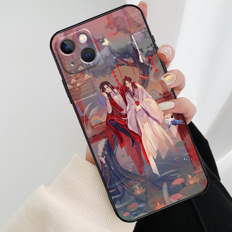 Tian Guan Ci Fu Phone Case For iPhone 17 Pro Max 15 14 13 11 12 16 Pro Max mini 15 16 Plus 16e 17 Air Cover