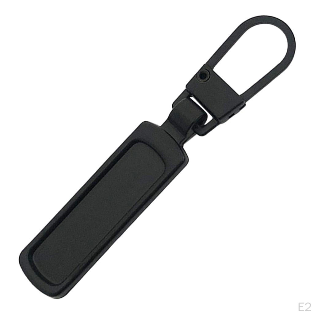 10 Pieces Zipper Puller Replacement Heads Sewing Accessories for Backpack Luggage Handbag