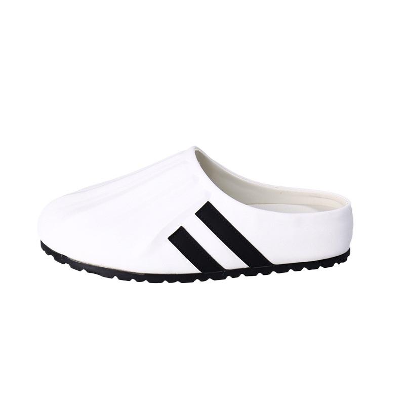 European Thick-soled Bag Head Slippers for Women's Outer Wear New Summer Fashion Versatile One-pedal Muller Drag Women's Shoes