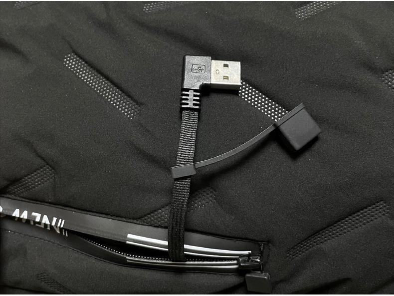 Men's USB Heated Lamb Fleece Pants - Intelligent, Warm Winter Wear