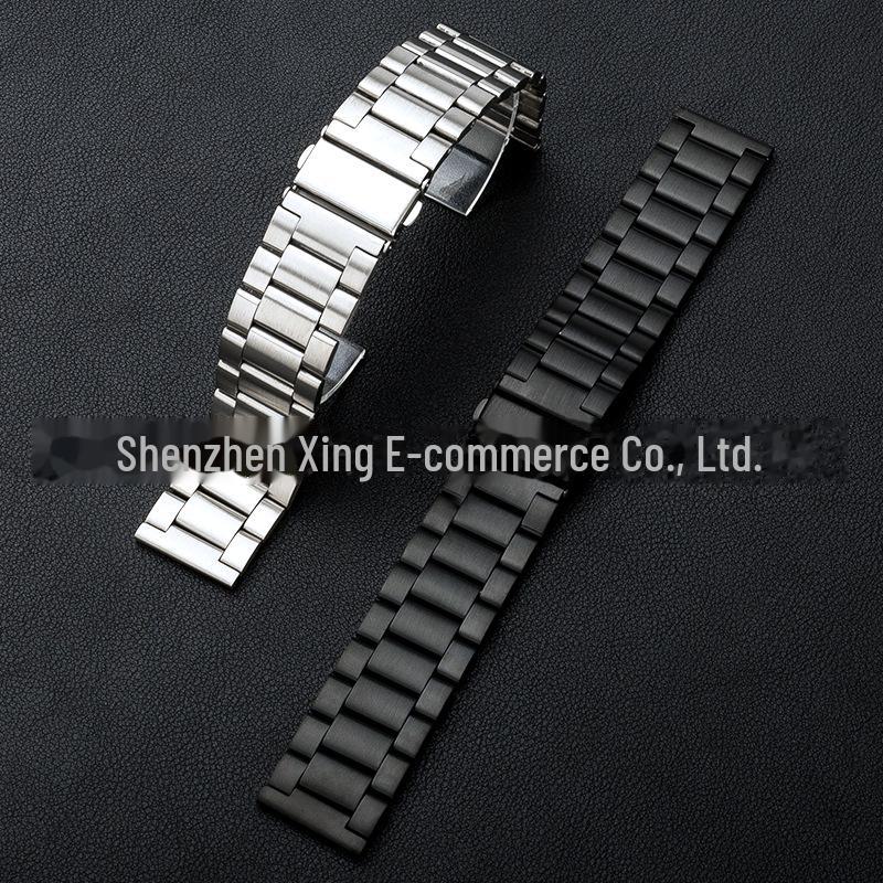 Stainless Steel Strap for HW Watch GT3/GT2 Pro - Three-Bead Design for Smart Sports Watch