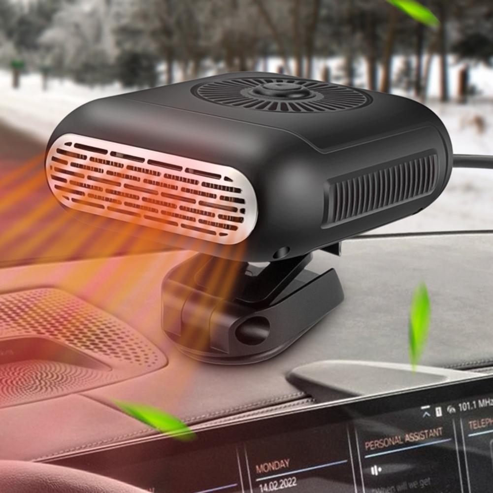 Car Heater Demister Defogger 12V/24V Windshield Defogging Defrosting Heater Universal Angle Adjustment Auto Accessories CT01