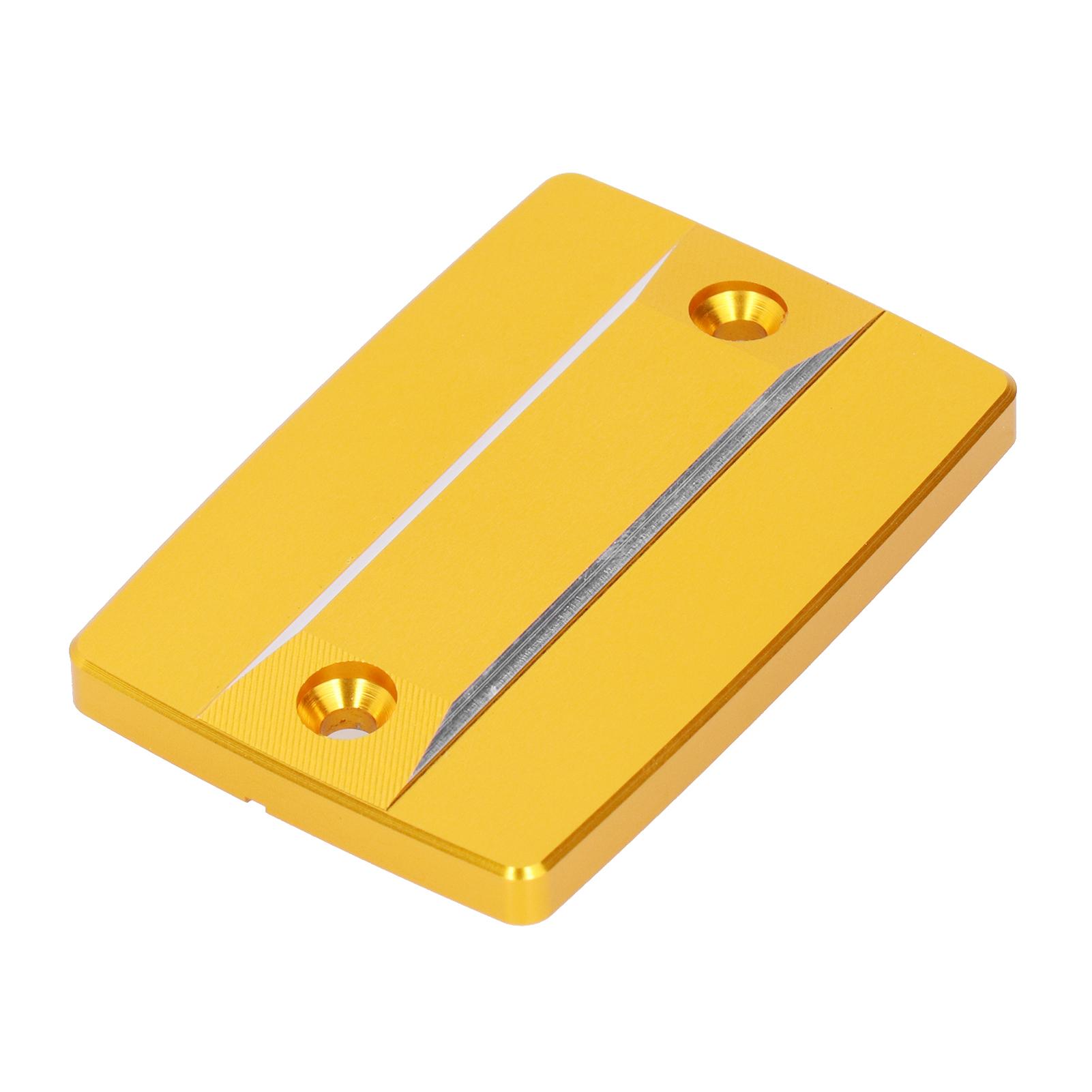 

Крышка бачка тормозной жидкости переднего тормоза из алюминиевого сплава, подходит для Yamaha MT0709 FZ1FZ8 XJ6Золотой золотой