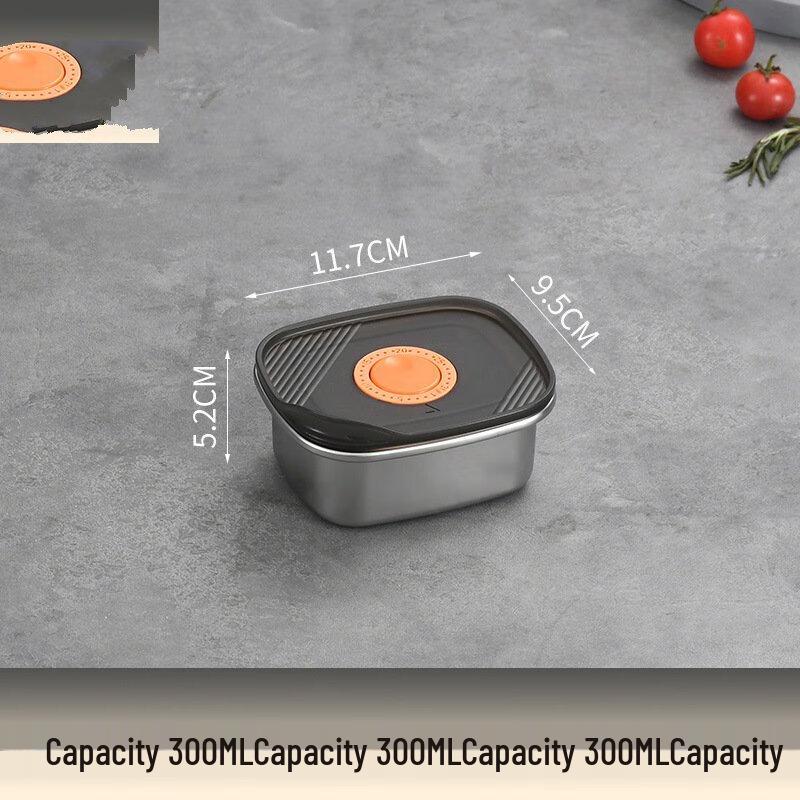 Ruhan 300ml Freezable Plastic Lunch Box (2-Pack)