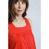 Weird Fish Womens/Ladies Chelle Organic Cotton Square Neck Vest Top