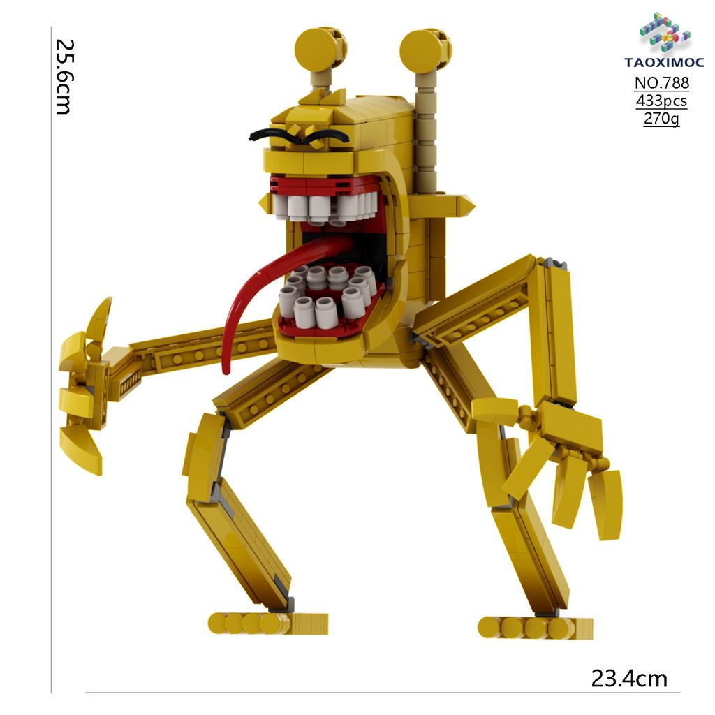 Rhythm Box game peripheral building blocks, Jellyfish Sister, Mr. Phone model dolls