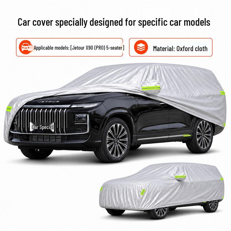 Jetour X90PRO Car Cover - All-Season Sun Protection & Waterproof Heat Insulation.