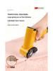 Rechargeable Portable Electric Fabric Cutter with Round Blade