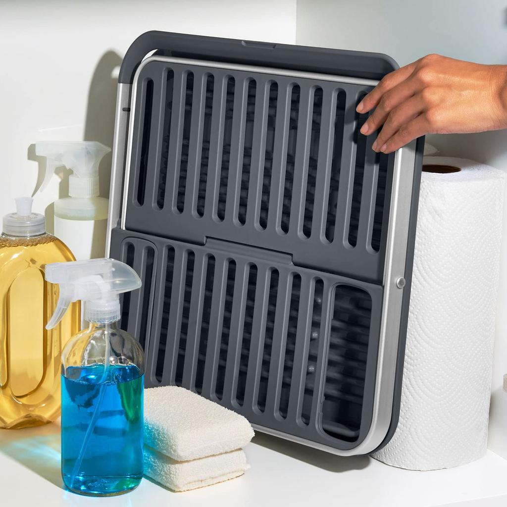 OXO Foldable Dish Rack Flat Dish Rack