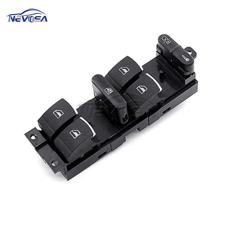 Front Left Power Window Switch for Volkswagen GTI, Passat B5, Jetta, Golf MK4 (3BD959857)