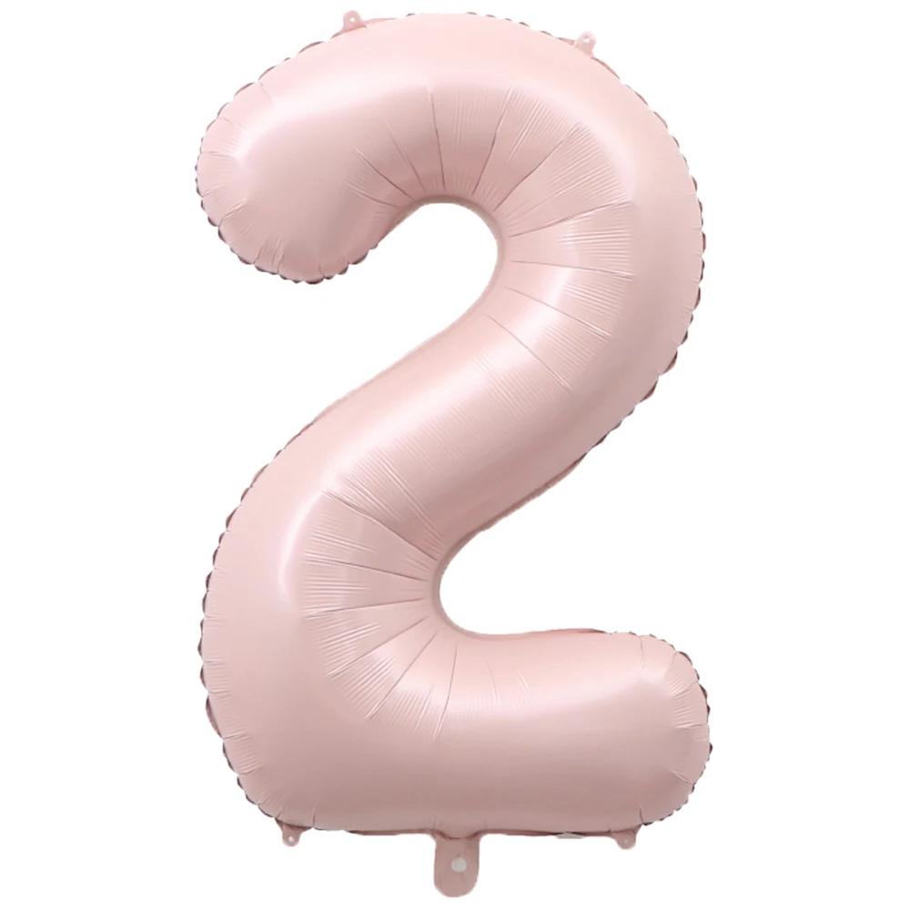 1Pc Large 40inch Number 1-9 Foil Balloons for Kid Boys Girls Crown Happy Birthday Balloon Baby Shower Decor Supplies