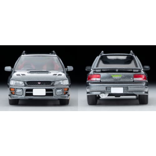 TOMYTEC Tomica Limited Vintage Neo 1/64 Scale LV-N281b Subaru Impreza Pure Sports Wagon WRX STi Version V Gray 1998 Model (Finished Product)