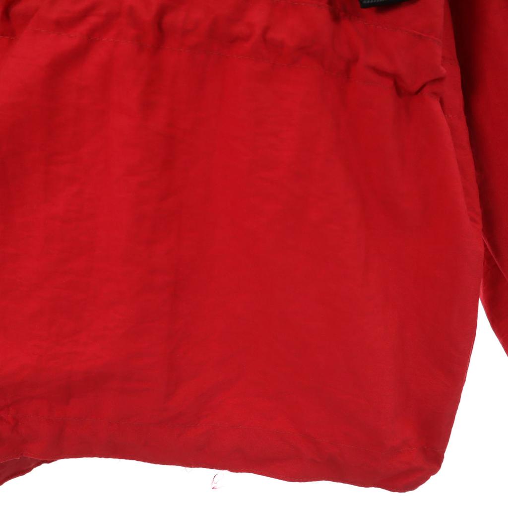 90s Old Long sleeve Anorak Parker L Red Outdoors Men's Used