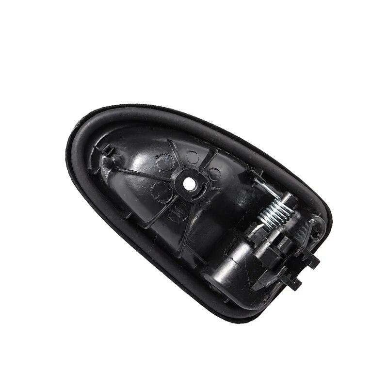 Car Inside Inner Door Knob Interior Door Handle Left Right Fit For Renault For Clio 2000-2009 2/3-4/5 Doors Silver Matte Handles