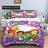 3D-Druck Cartoon T-Totally Spies Bettwäsche-Set Jungen Mädchen Twin Queen King Size Bettbezug Kissenbezug Bett Jungen Schlafzimmer für Erwachsene