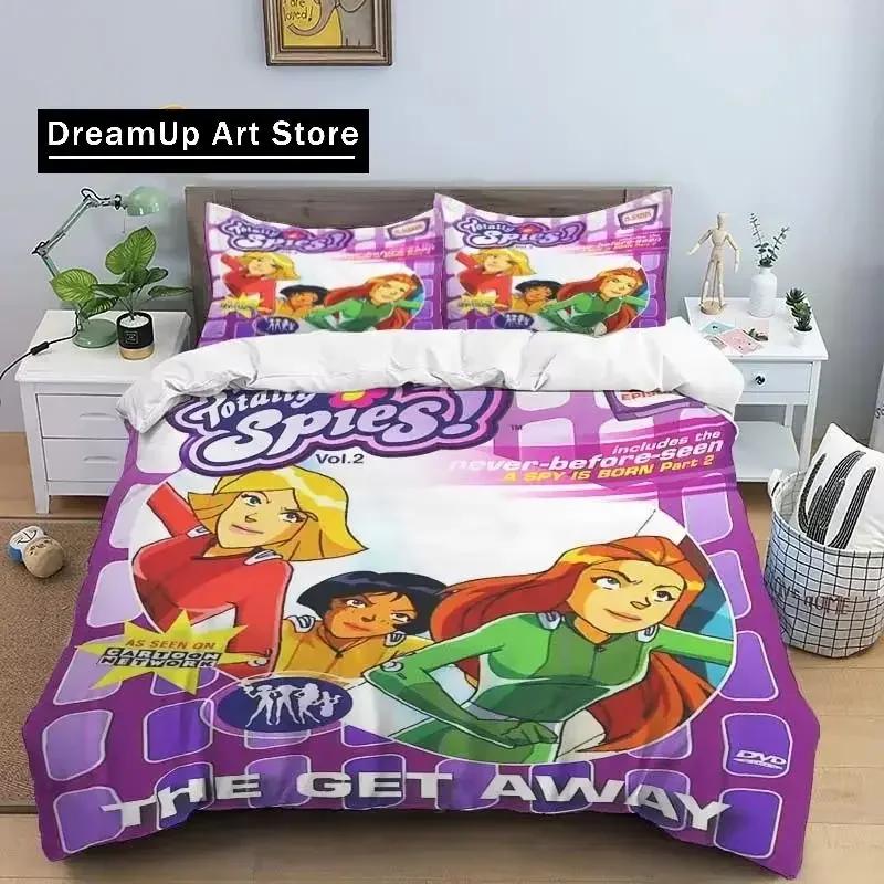 3D drukas karikatūras T-Totally Spies gultasveļas