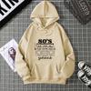 2025 Radio Pattern Hoodie Womens Hoodie Vintage Fashion Long Sleeve Hip Hop Kangaroo Pocket Hoodie Winter Clothes Women