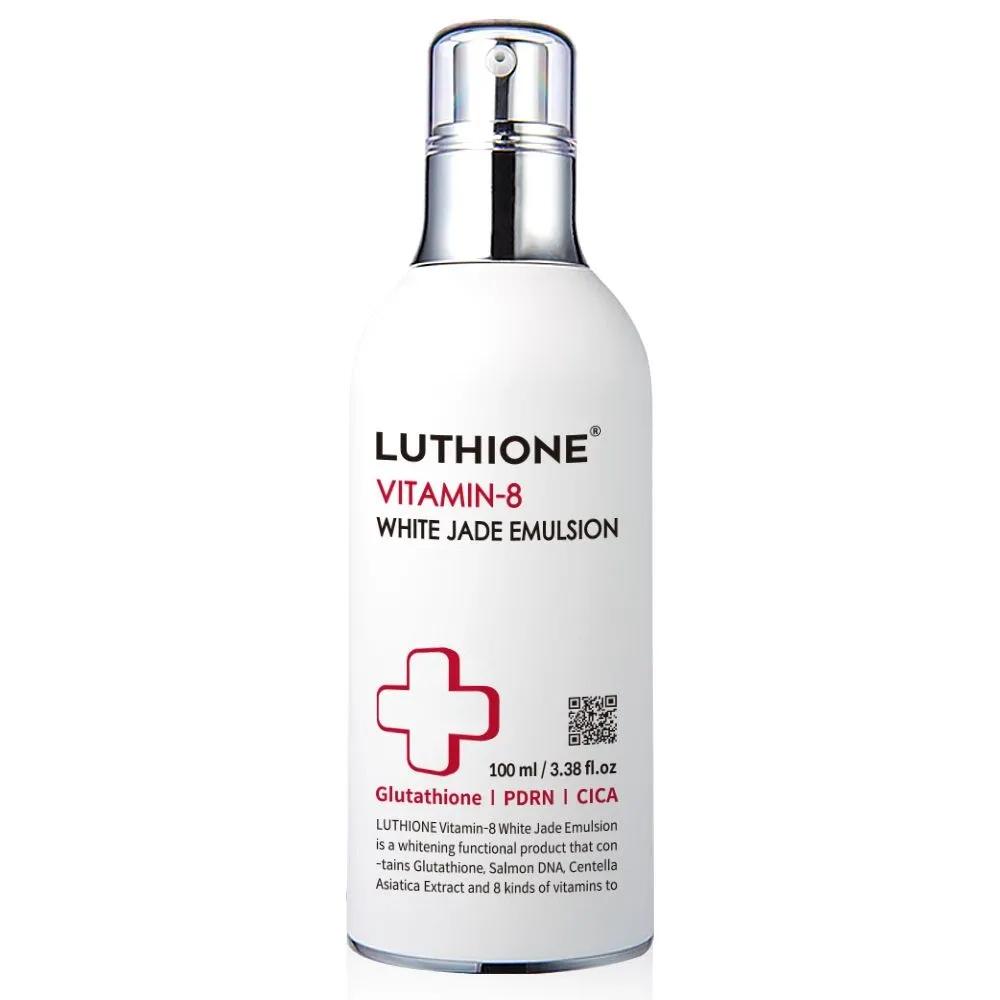 Vitamin-8 White Jade Emulsion Glutathione PDRN CICA Centella Asiatica Hypoallergenic Whitening Moisturizing Lotion