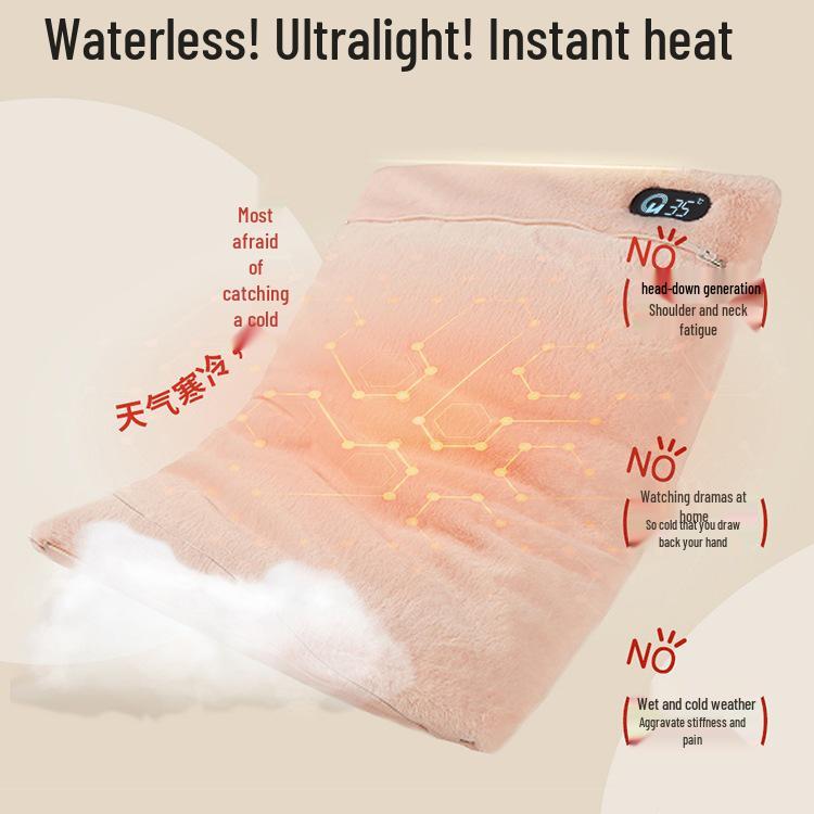 Rainbow Electric Heating Hand Warmer & Hot Water Bottle - Portable and Explosion-Proof