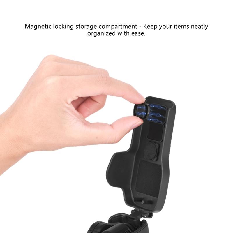 Flip Cover Camera Lens Protectors Featuring Shockproof ABS Material And Compactly Carrying Case For Accessories