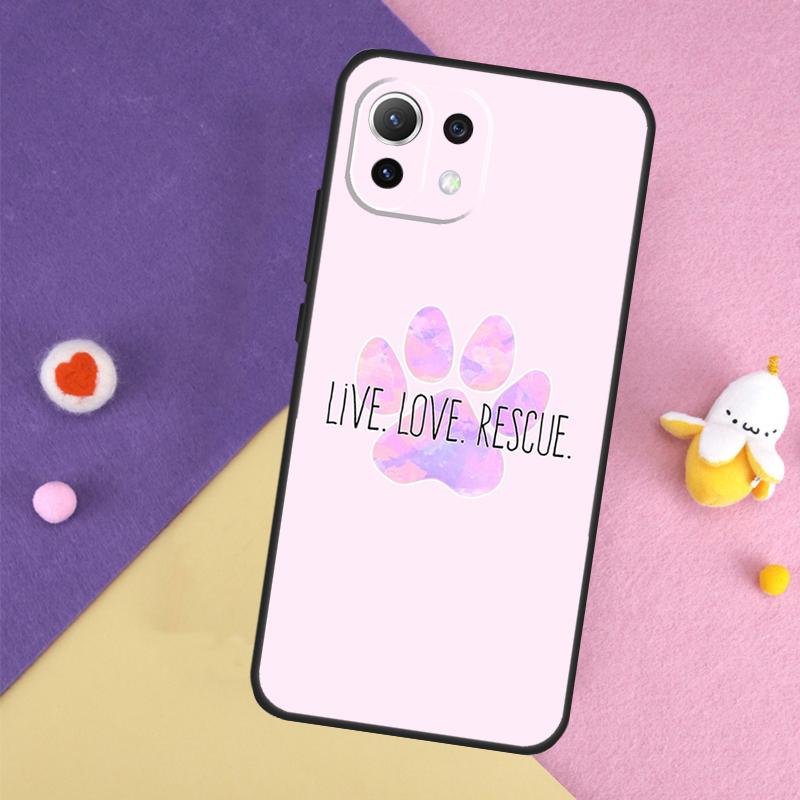 Cat Dog Paw Design Case For Xiaomi 13T 11T 12T 14T Pro 13 14 15 Ultra POCO X7 Pro X3 X5 X6 F5 F6 M6 Pro Cover