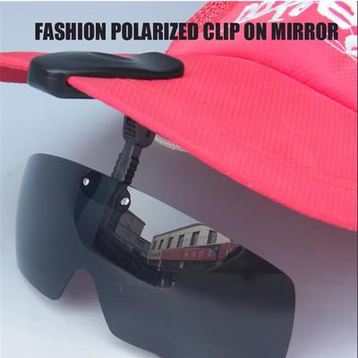 Pripínacie slnečné okuliare Vision Polarized Klipy na klobúk Nastaviteľné slnečné okuliare Pánske slnečné okuliare na rybolov Bicyklovanie