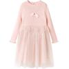 Girls' Knitted Mesh Princess Dress
