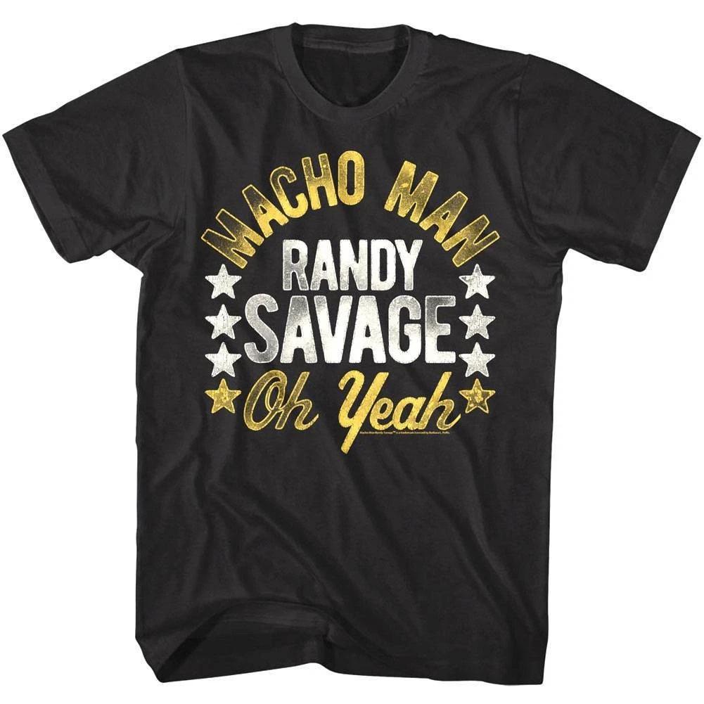Macho Man Savage Stars Men s T Shirt XXXL