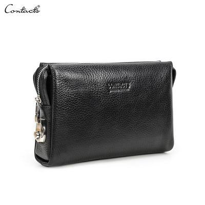 Echtes Leder Clutch Taschen Passwort Design Männer Handtasche Armband Große Kapazität Kupplung Brieftaschen männer Taschen