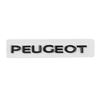 Peugeot Car Logo Modification Sticker: Rear Trunk PEUGEOT Letters.