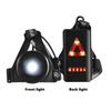 1Pc Waterproof Outdoor Sports LED Running Lights USB Chest Lamp for Night Running Cycling Fishing
