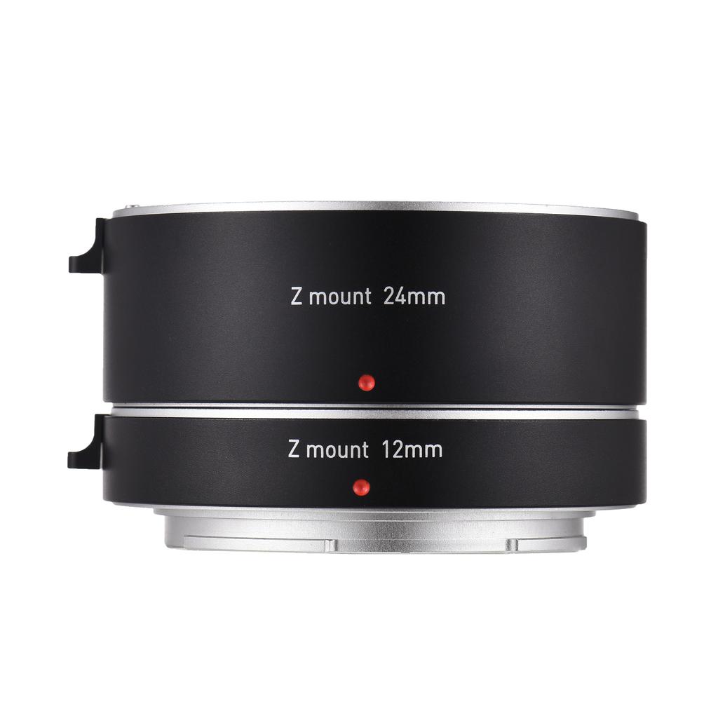 Auto Focus Automatic Extension Tubes 12mm + 24mm Z Mount Macro Photography Tube Compatible with Nikon Z50 Z5 Z6 Z6II Z7
