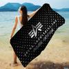 A-Alpha La I-Industries Logo Microfiber Beach Towel Absorbent Quick Dry Soft Yoga Swimming Resort Mountain Climbing Towel