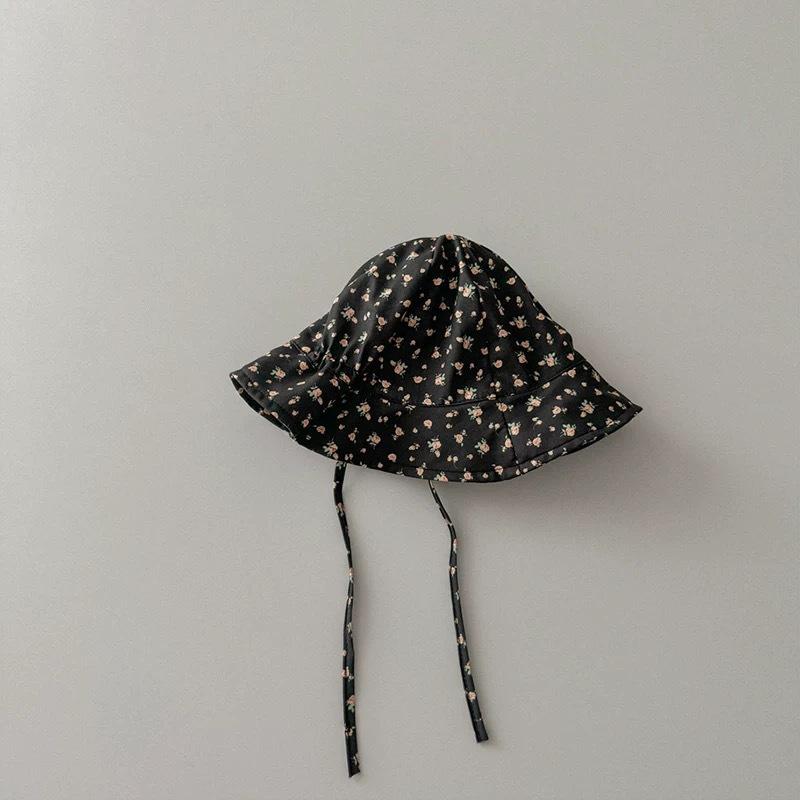 Baby Girls Sun Hat 46-48cm 6-24 Months Spring Summer Infant Girl's Fisherman Caps Breathable Outdoor Solid Color UV Protection