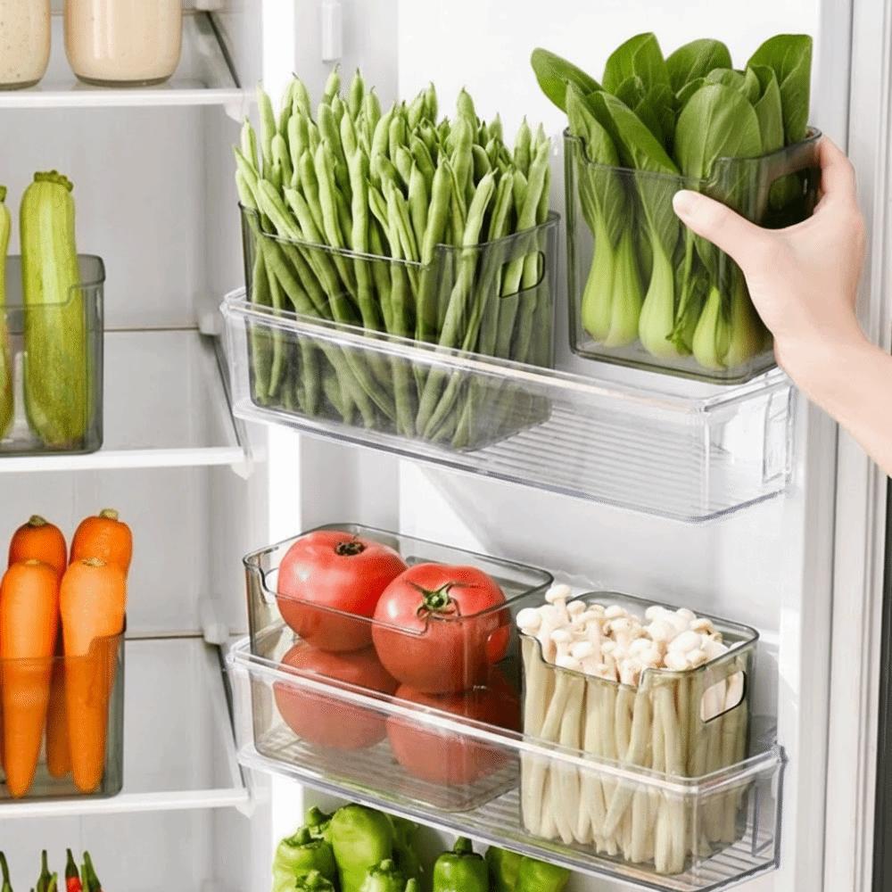 Multifunctional Refrigerator Storage Box Thicken Food Storage Box Kitchen Organizer