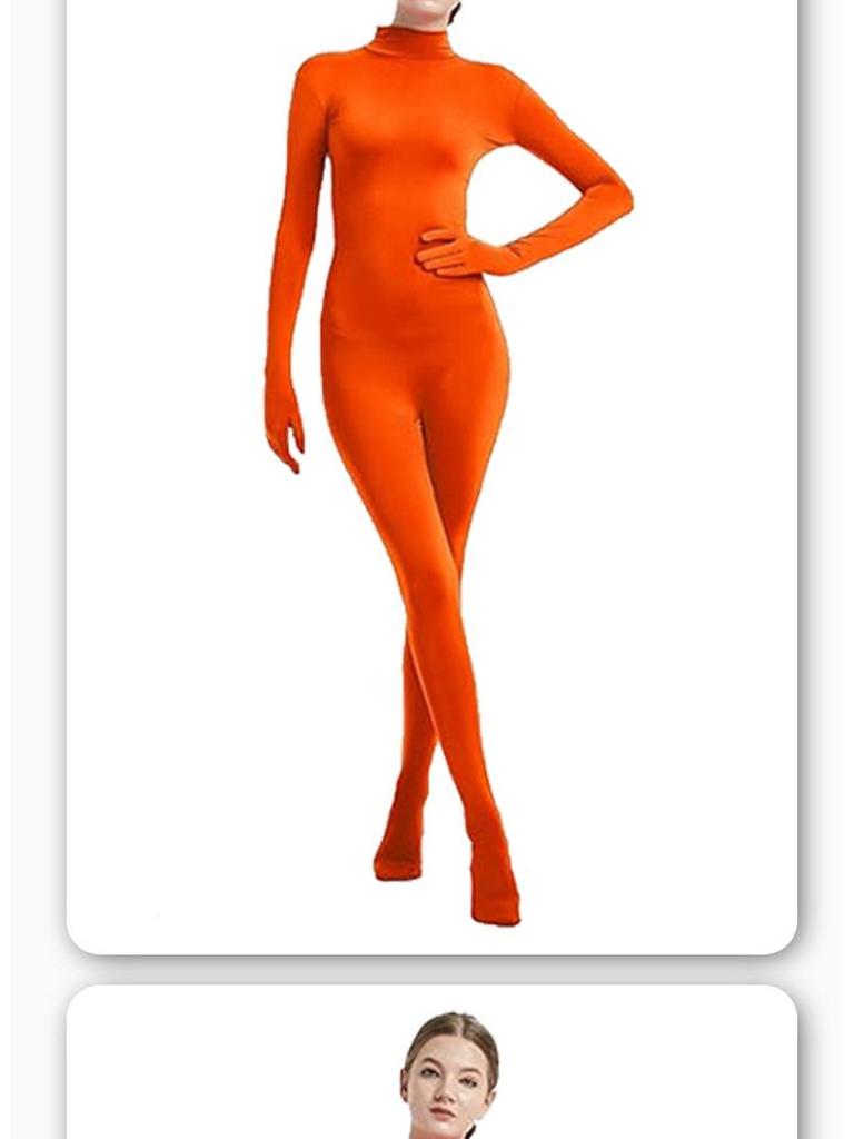 Spider-Man Fluoreszierender Zentai Halbkopf-Bodysuit Jumpsuit für Bühnenauftritt