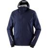 S/Lab Ultra Solid Color Breathable Waterproof Quick-Dry Hooded Long Sleeve Jacket Unisex Jackets Dark-Blue LC2260600