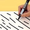 1-50Pcs Waterproof Oil-based Marker Pen Quick Dry Black Blue Red Ink Permanent for Metal Glass Stationery Art School Supply