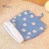 Winter Cat Sleeping Bag Cozy Semi-Enclosed Pet Sack for Indoor Cats 360-degree Wrap Self-warm Plush Cat Bed for Small Pets